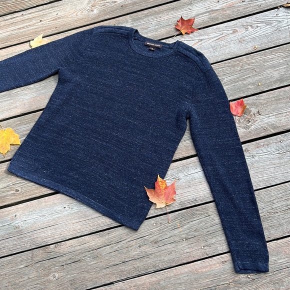 Michael Kors wool & cotton blend sweater M - Picture 2 of 5